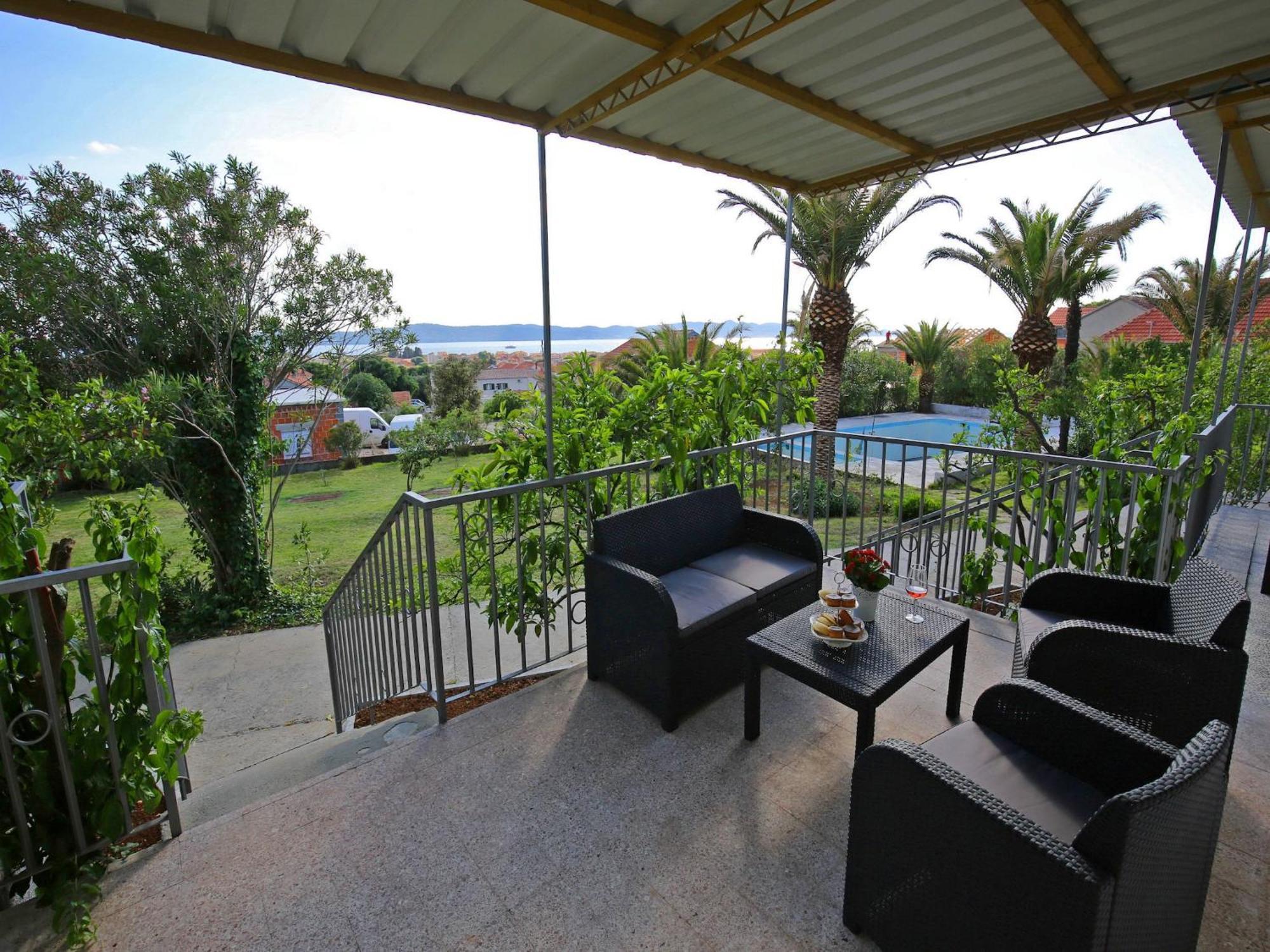 Scenic Holiday Home In Bibinje Near Sea Exterior photo