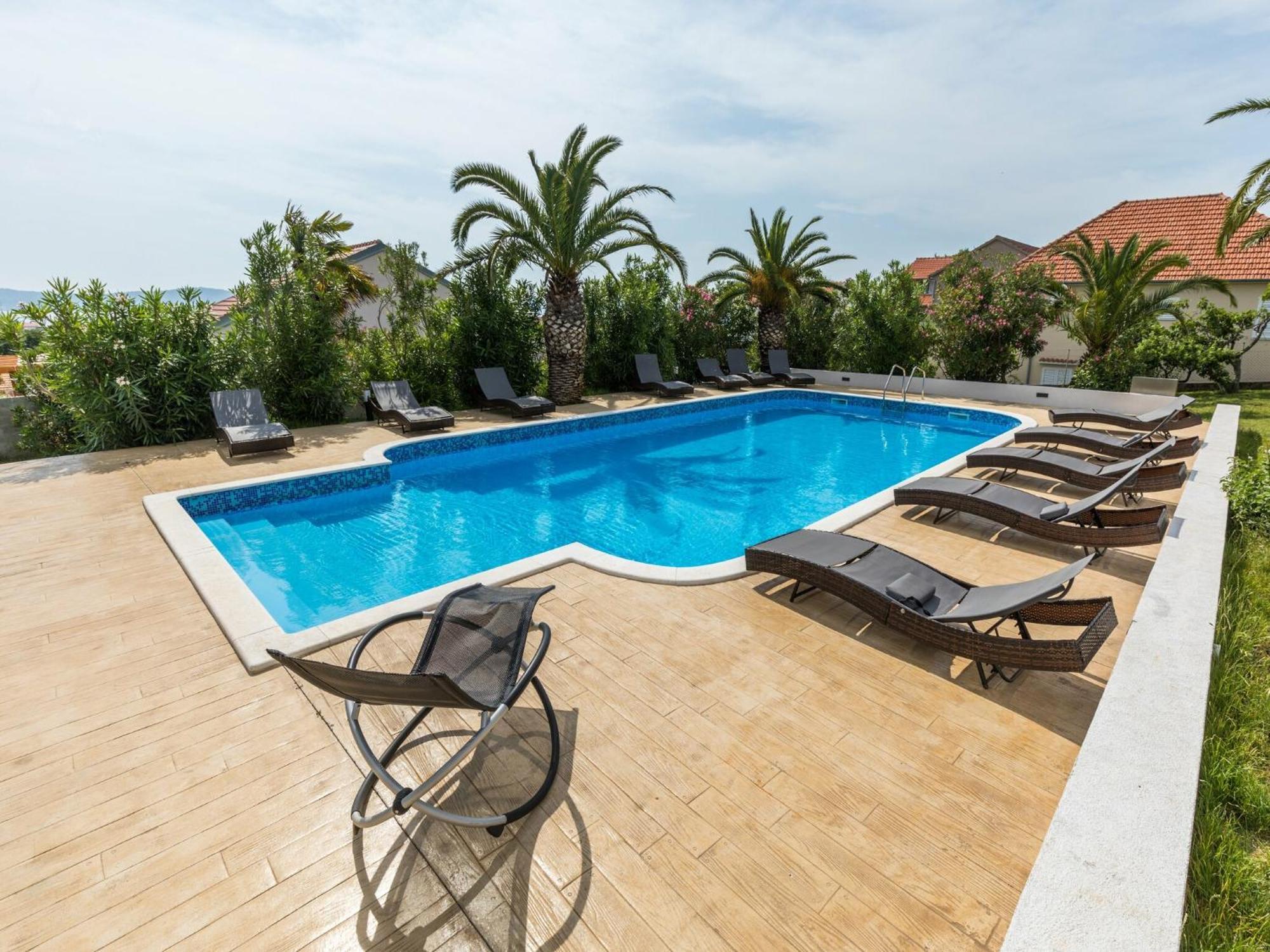 Scenic Holiday Home In Bibinje Near Sea Exterior photo