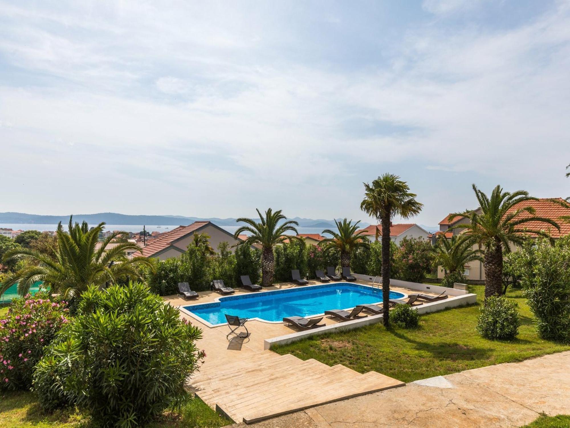 Scenic Holiday Home In Bibinje Near Sea Exterior photo