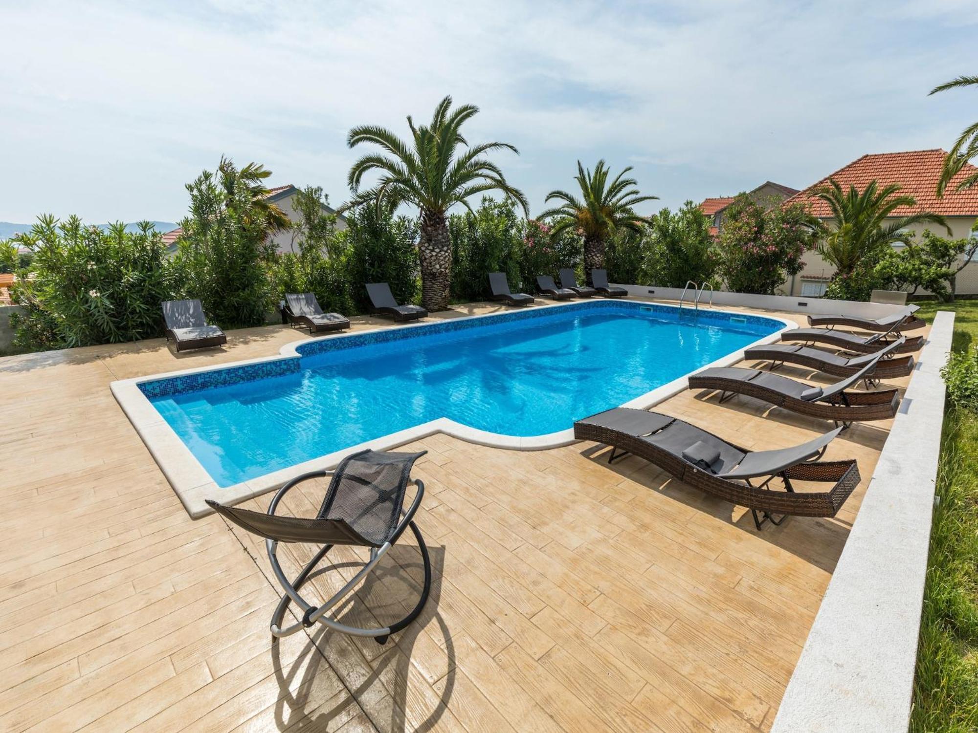 Scenic Holiday Home In Bibinje Near Sea Exterior photo