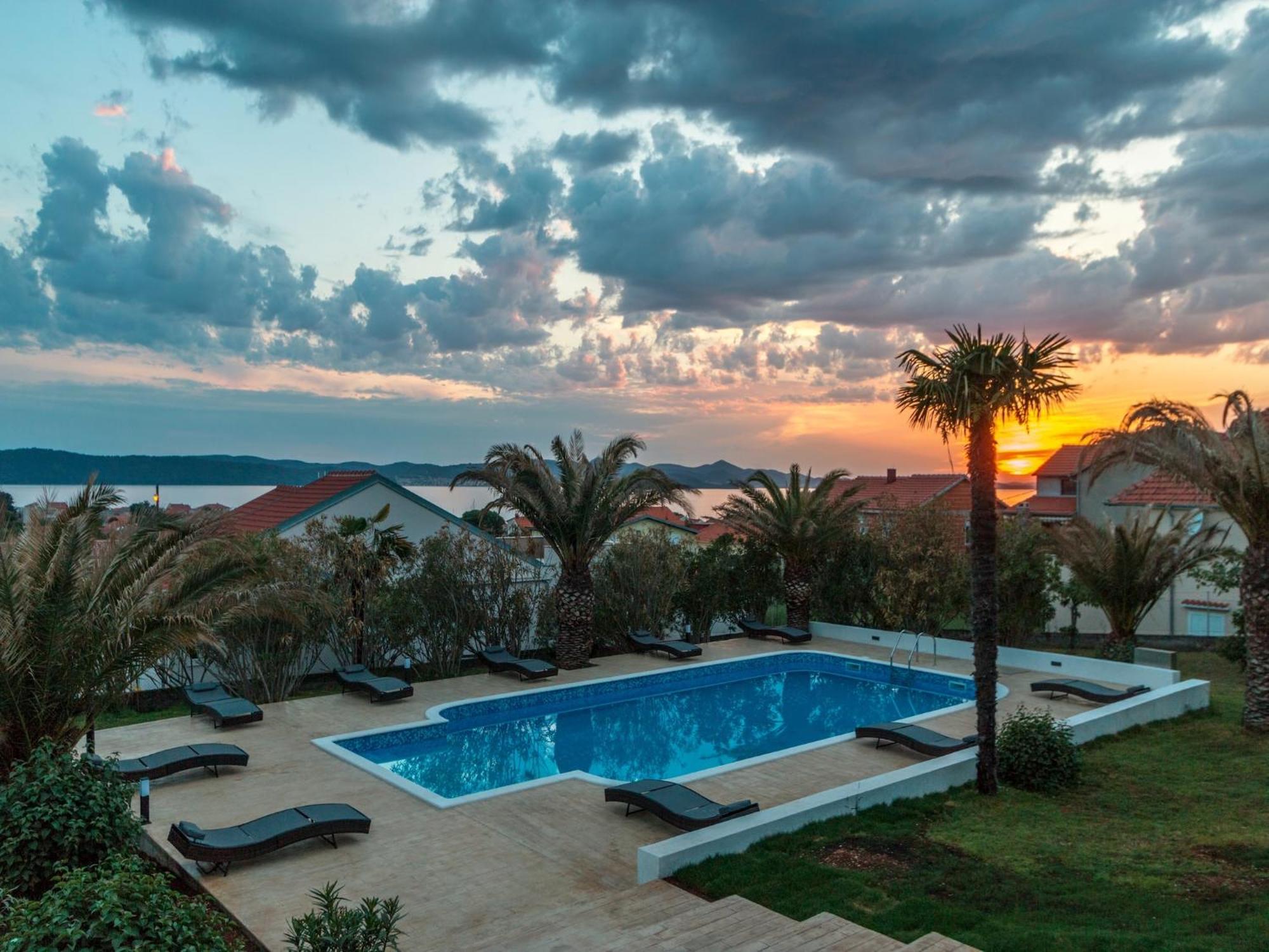 Scenic Holiday Home In Bibinje Near Sea Exterior photo